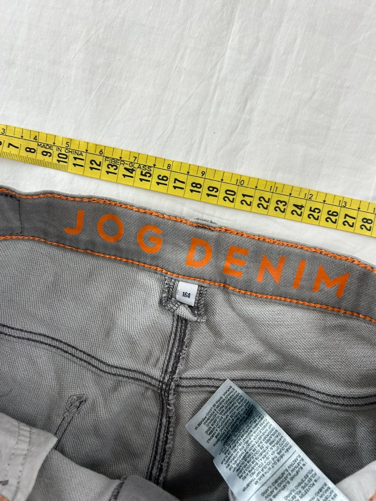 Short jeans cinza jog denim – photo 6